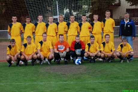 juniorzy młodsi - skład drużyny w sezonie 2008-2009